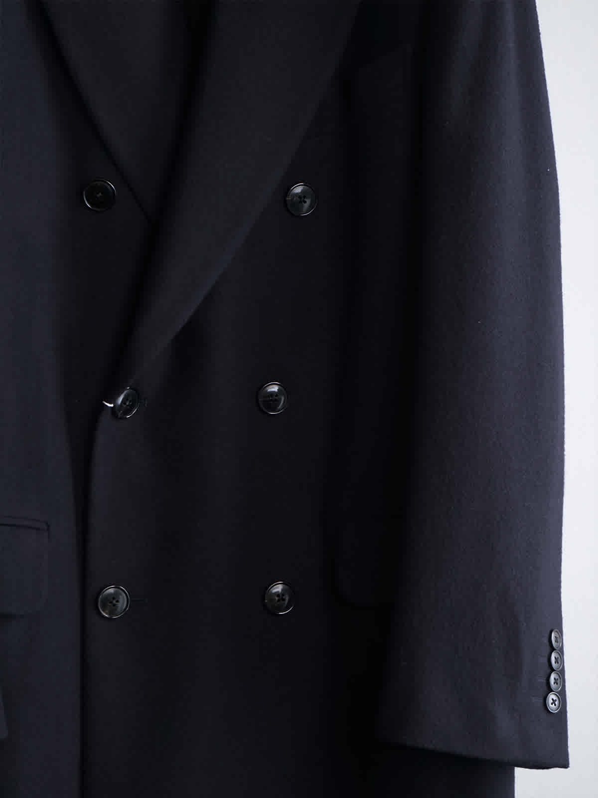 cashmere double chester coat c10