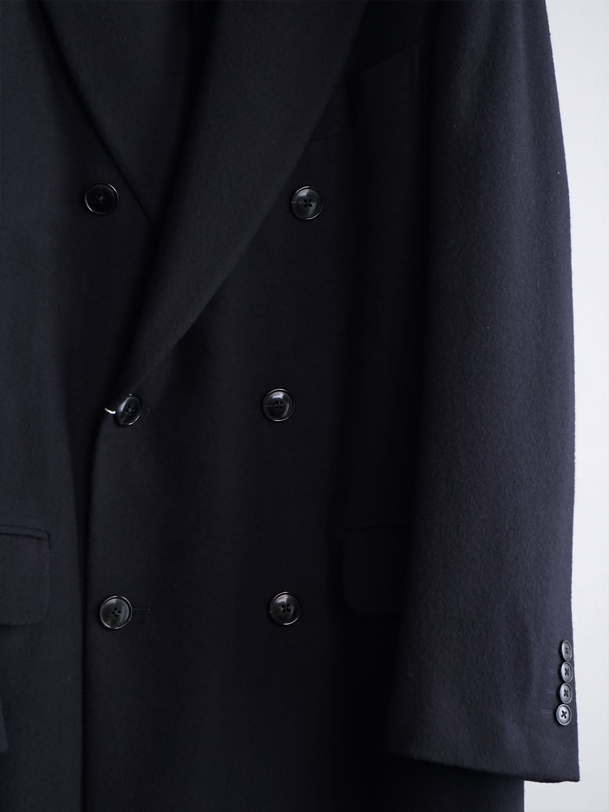 cashmere double chester coat c10