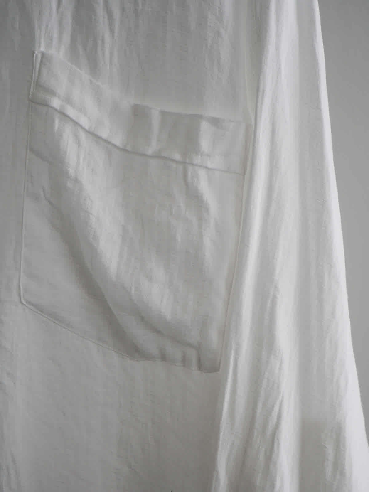 linen double cloth pullover shirt b9
