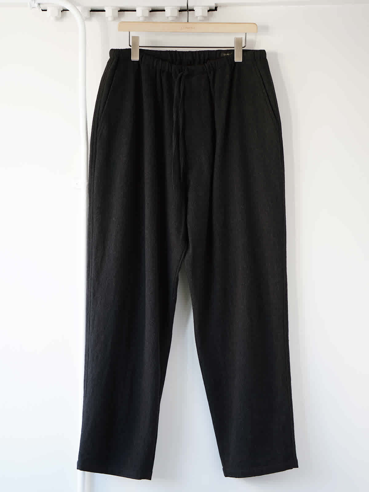 refine wool drawstring pants y3