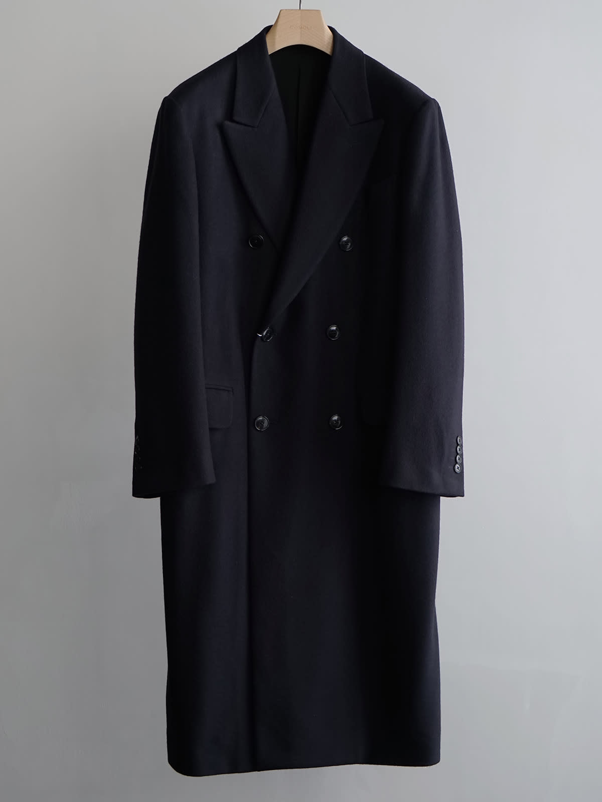 cashmere double chester coat c1
