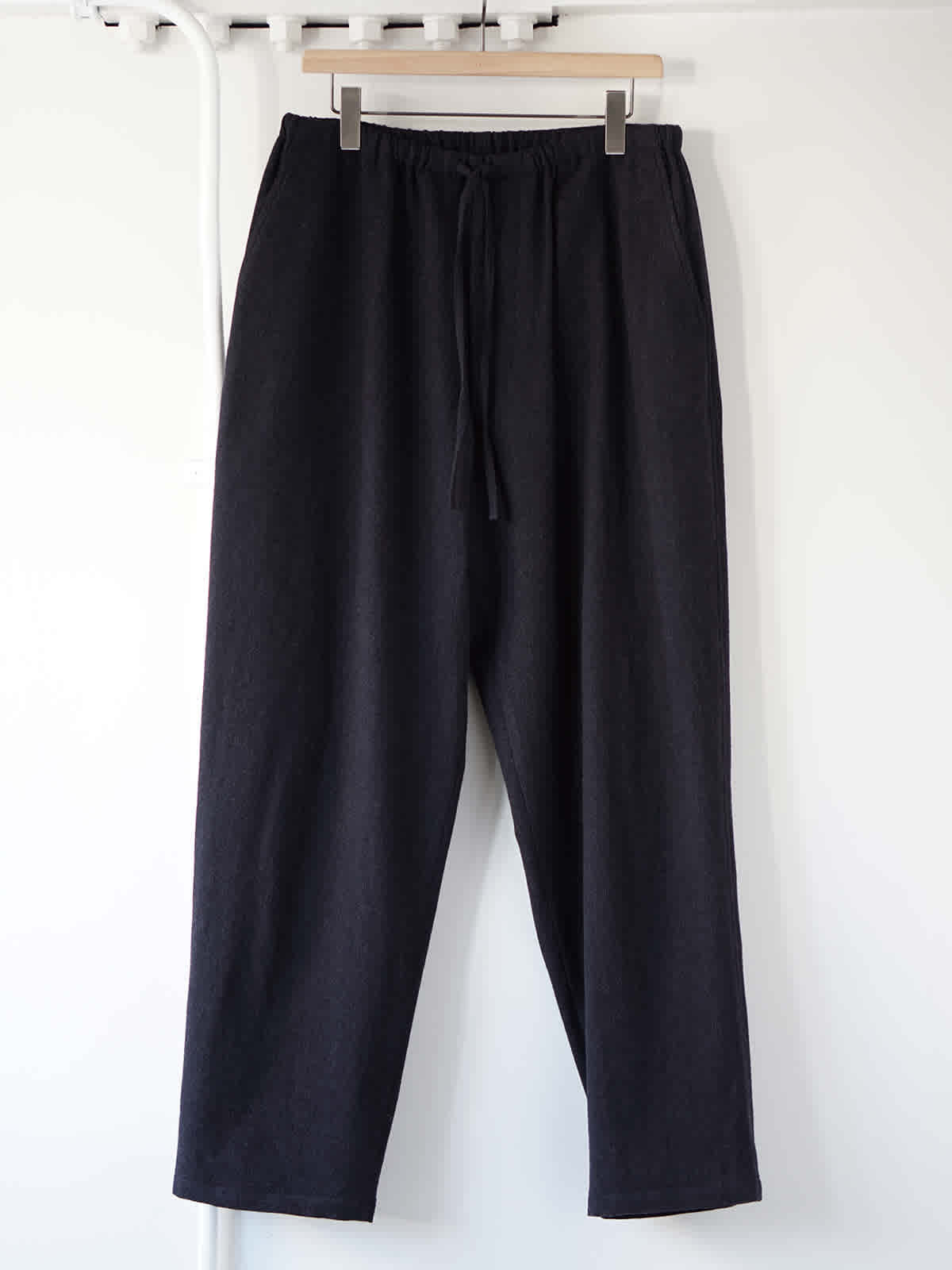 refine wool drawstring pants y1