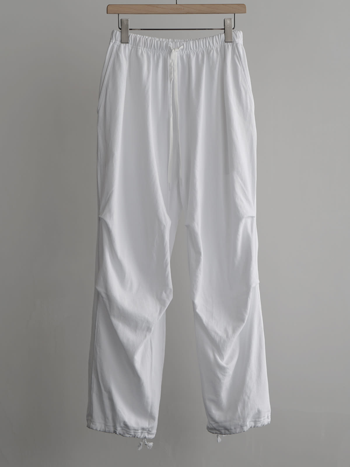 cotton jersey knee tuck pants c1