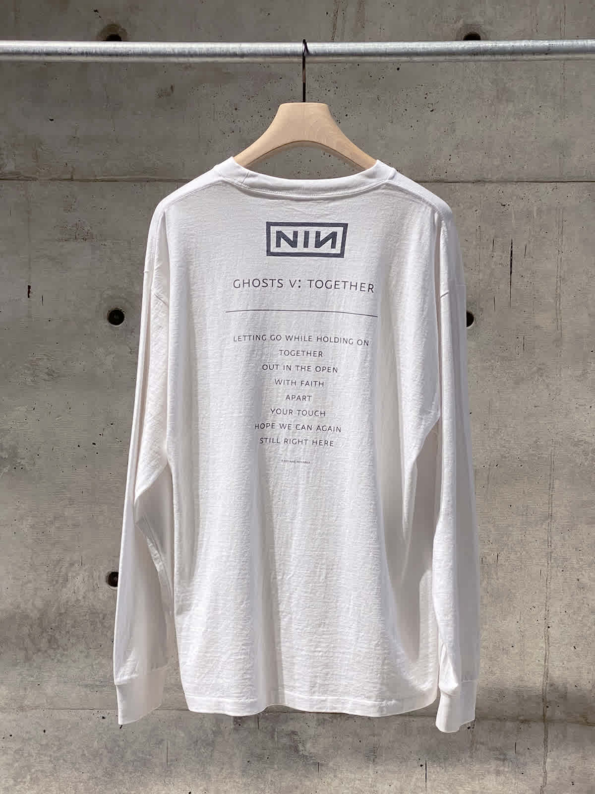 nin ghosts ⅴ together sl t-shirt2