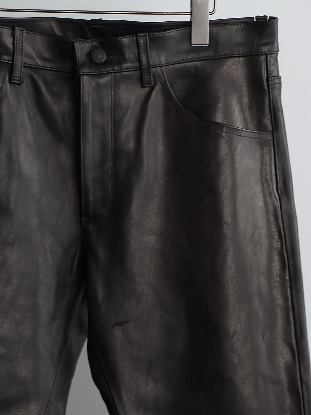 leather 5p pants c3