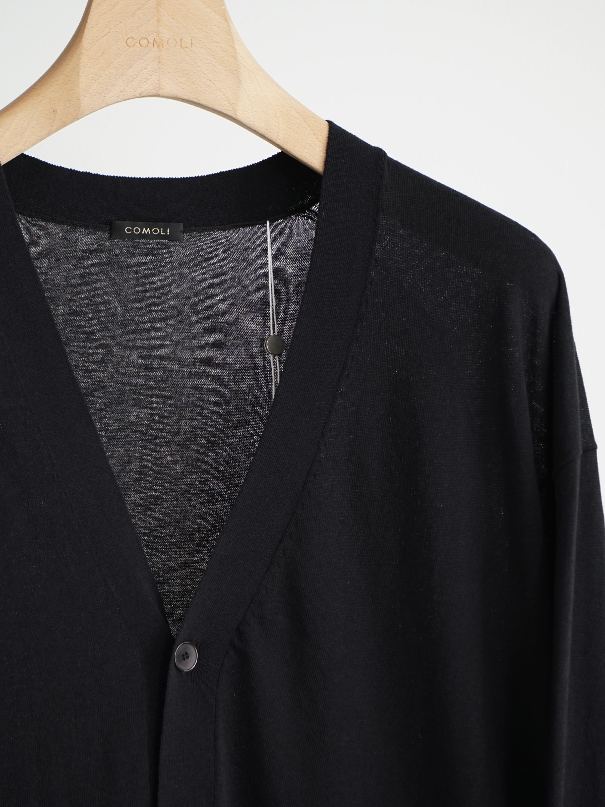 24ss COMOLI コモリ COTTON V NECK CARDIGAN COMOLI COTTON V-NECK CARDIGAN | safarionline