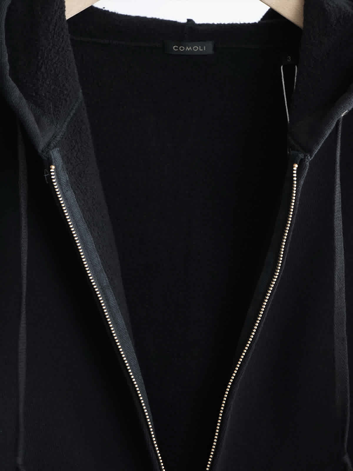 cotton sweat zip parka c5