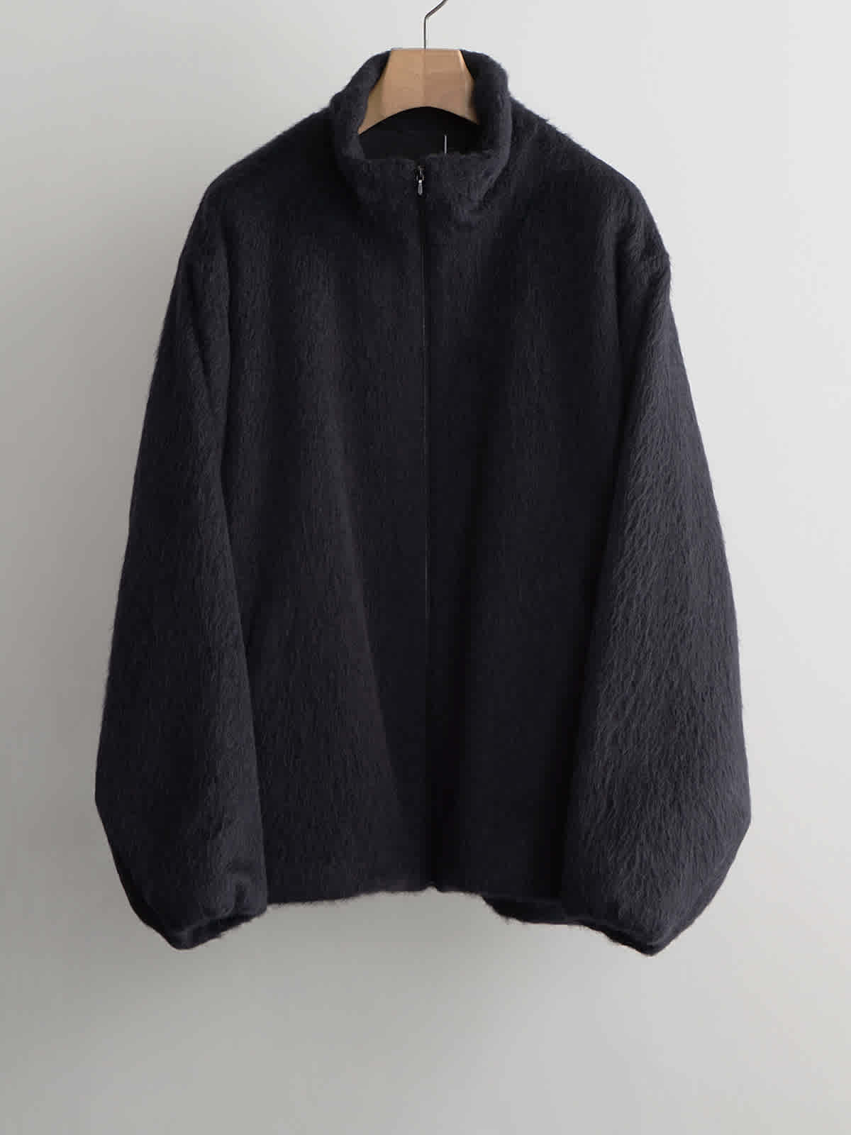 camel shaggy jacket c1