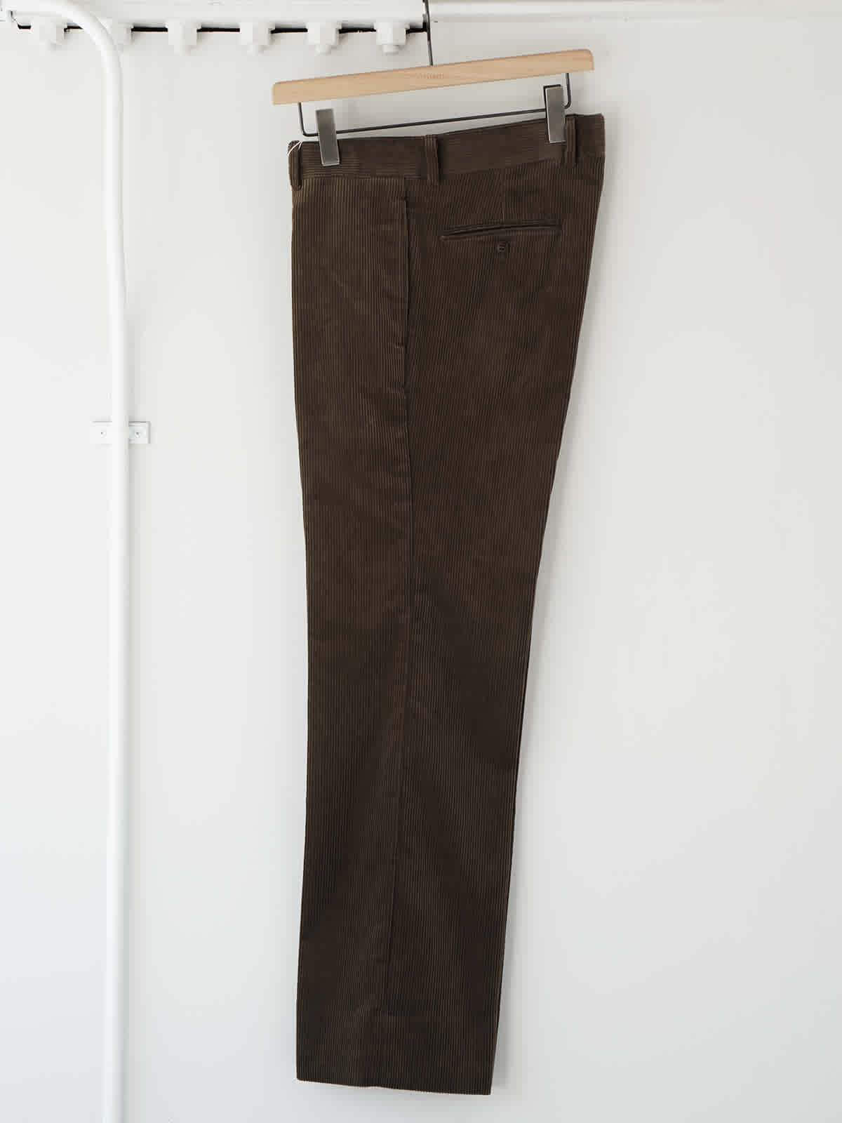 corduroy piped stem pants y1