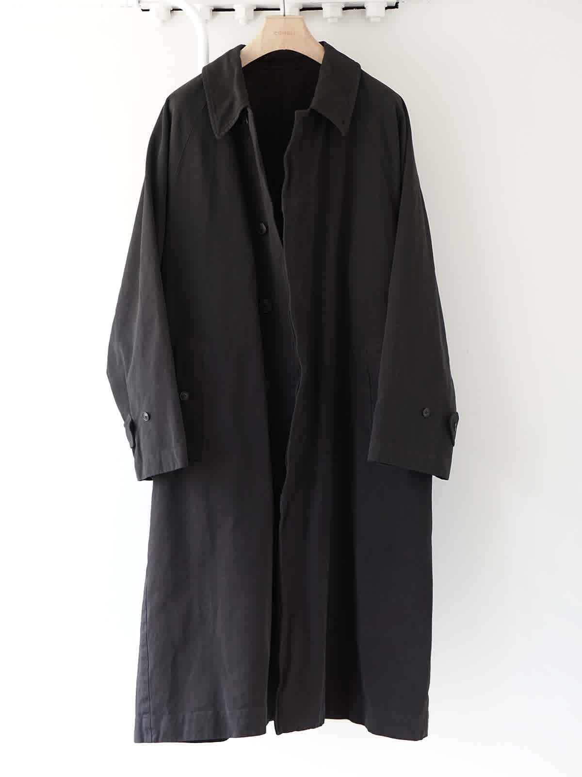 garment dyed bal collar coat a2