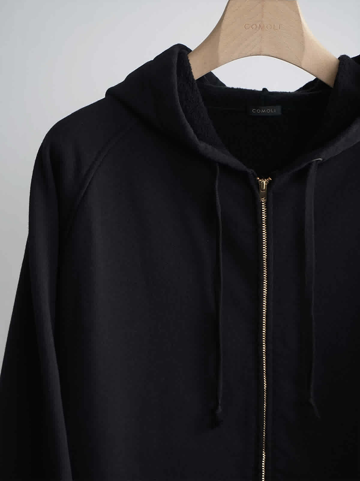 cotton sweat zip parka c3