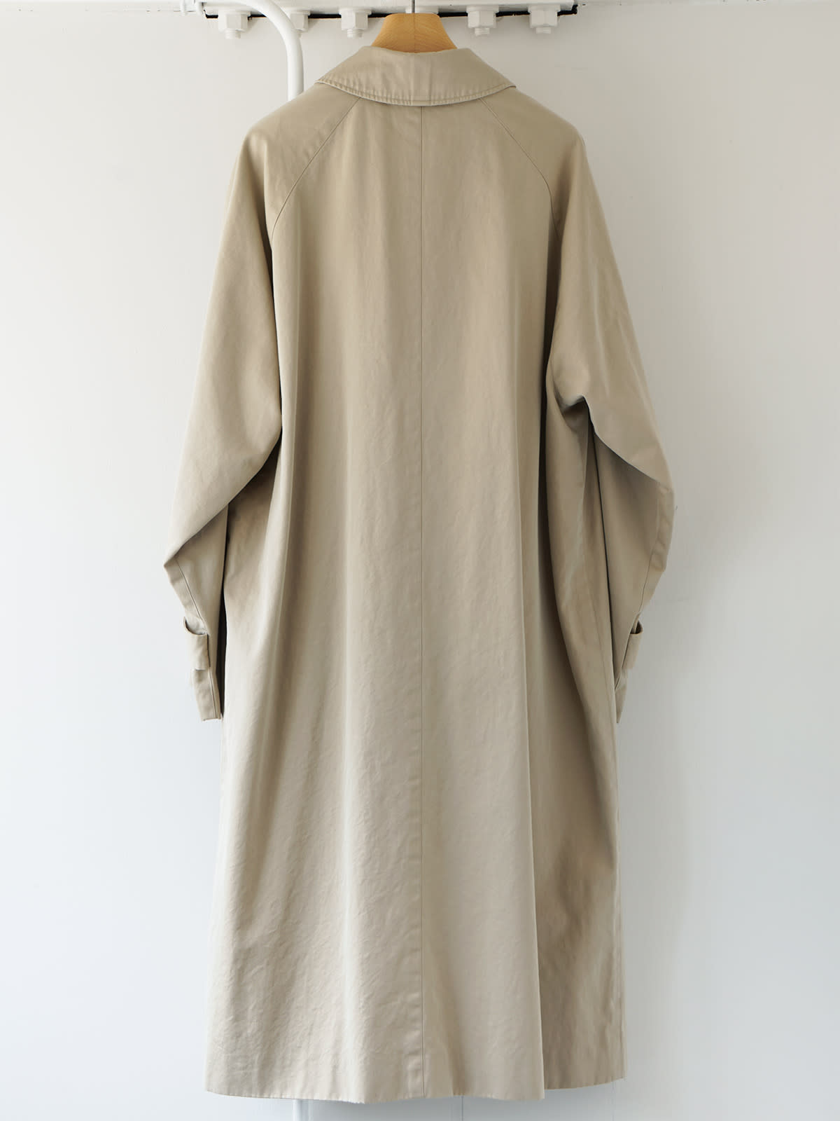 cotton gabardine bal collar coat a3