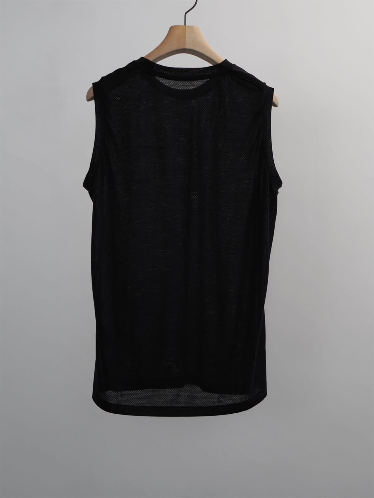 wool mesh sleeveless t-shirt b2