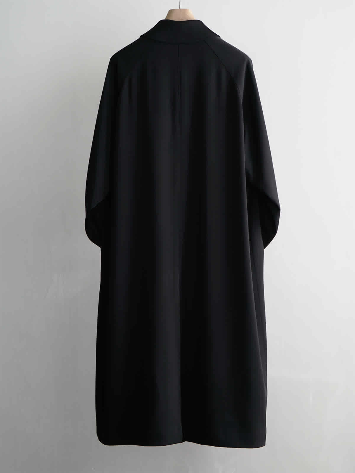 wool gabardine bal collar coat c4