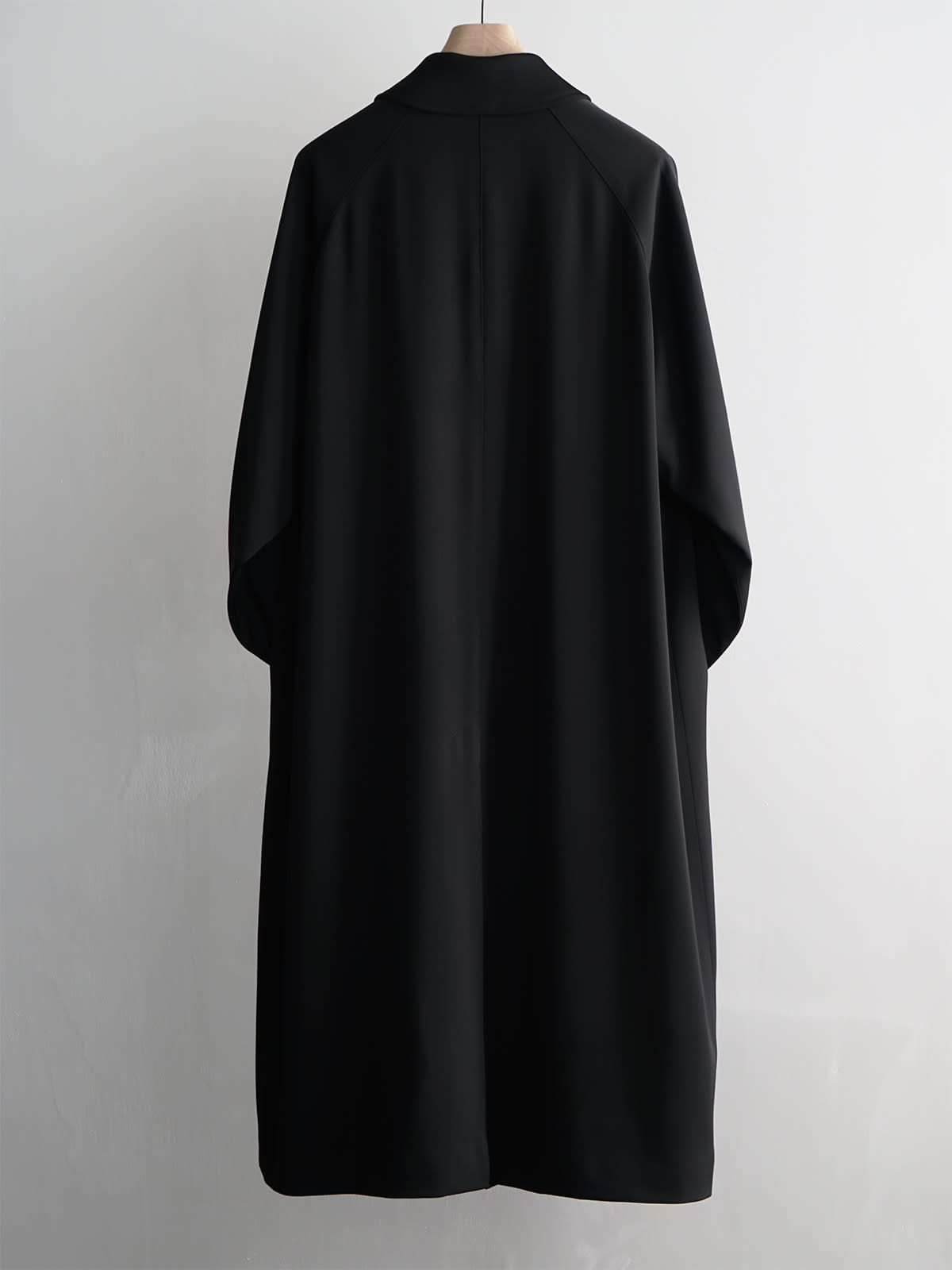 wool gabardine bal collar coat c4