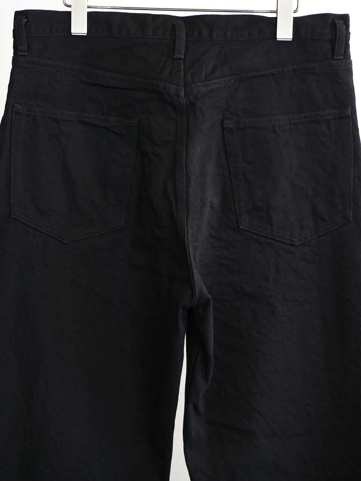 black denim tapered pants c4