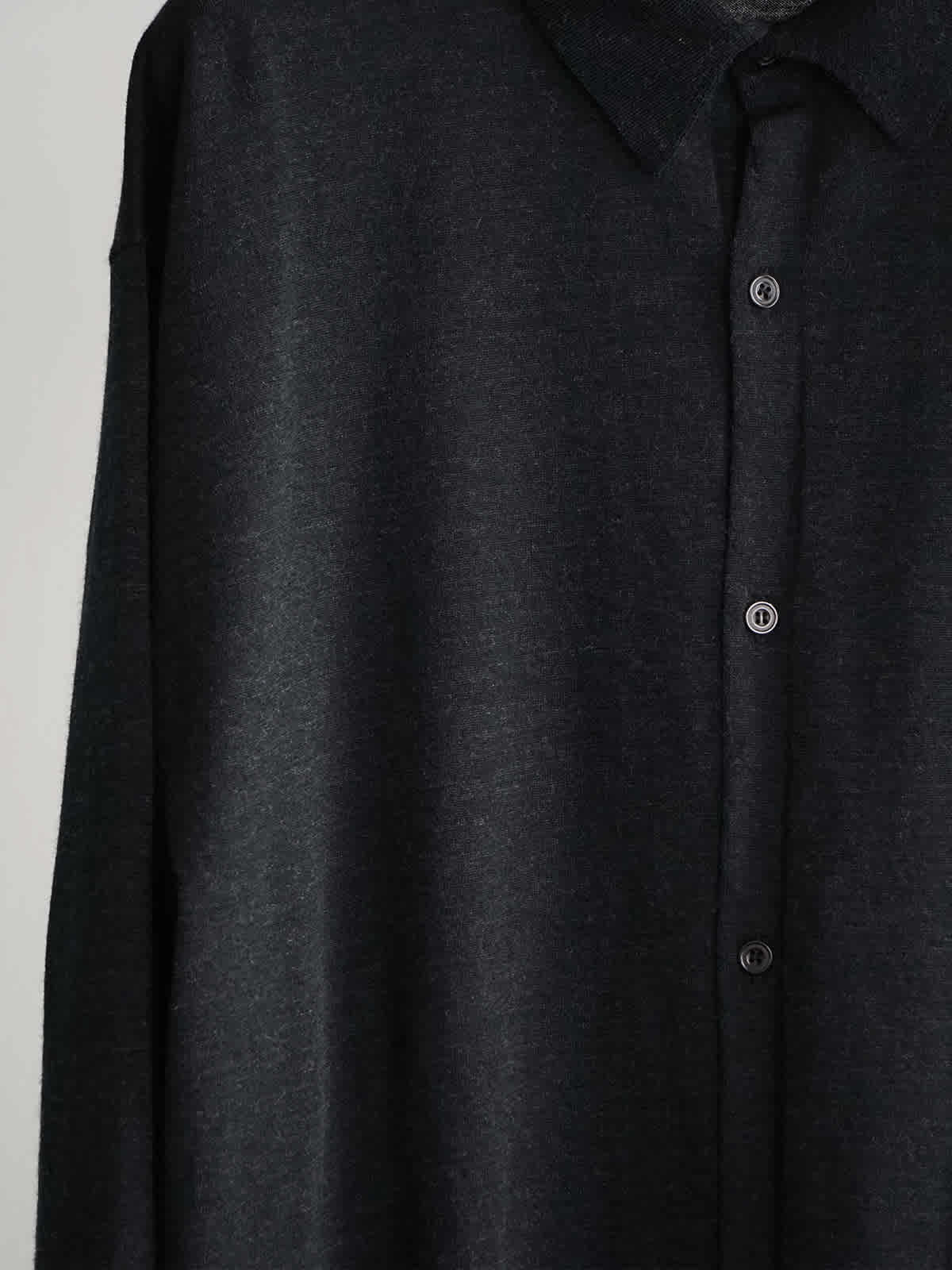 wool collared cardigan c5