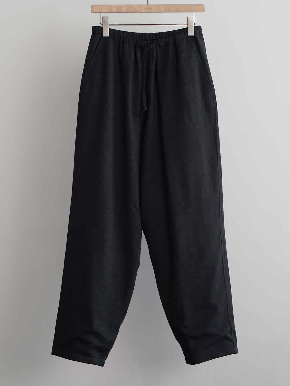 wool knit tapered pants c1