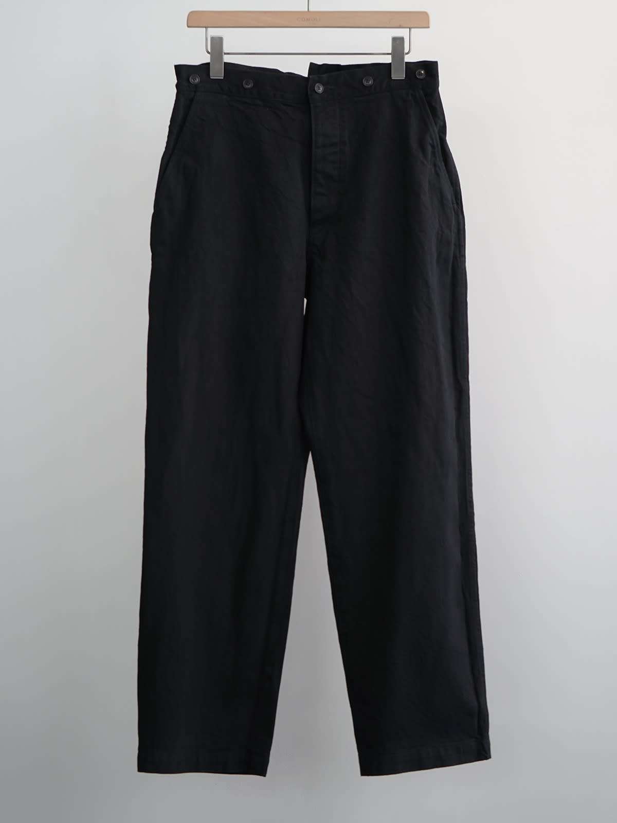 black denim over pants c1