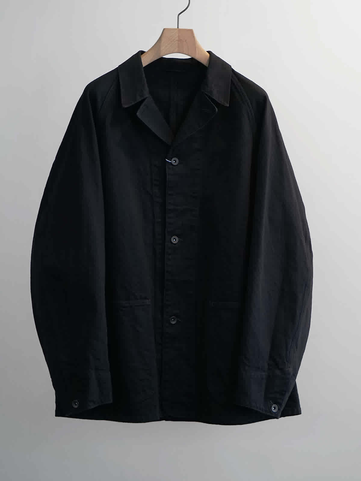 black denim work jacket c1