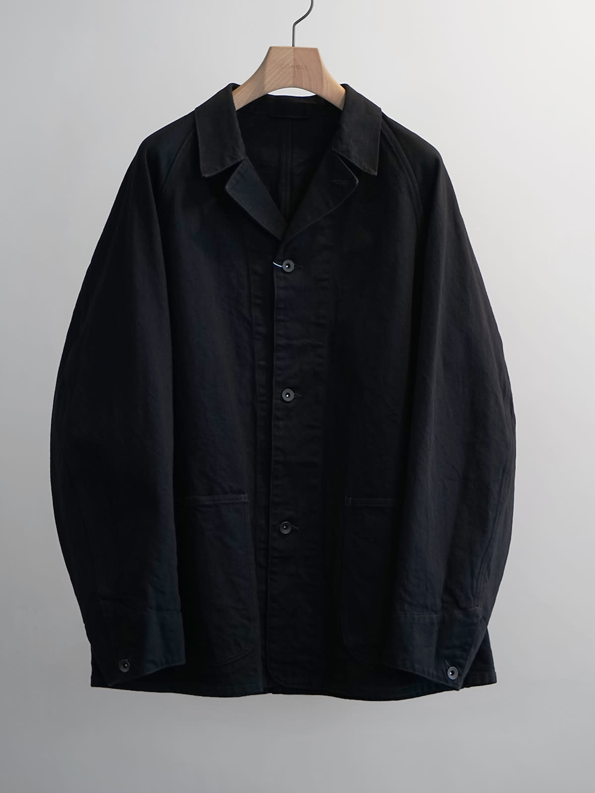 black denim work jacket c1