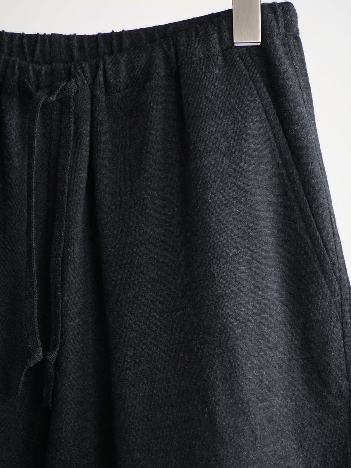 wool knit tapered pants c3