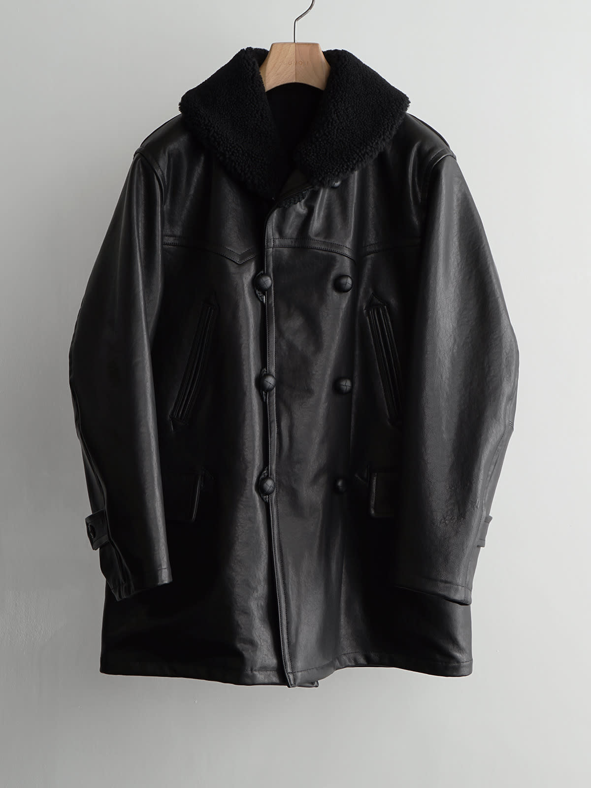 lamb leather canadian coat c1