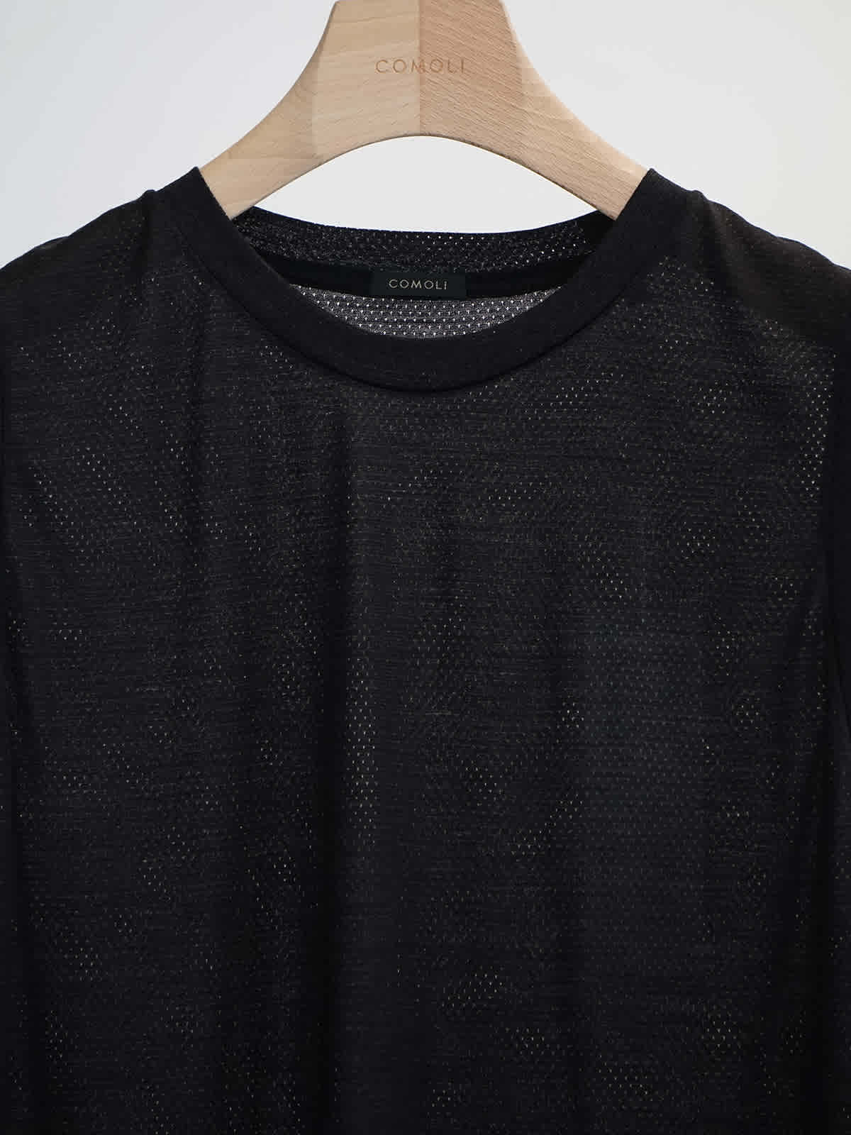 wool mesh sleeveless t-shirt b3