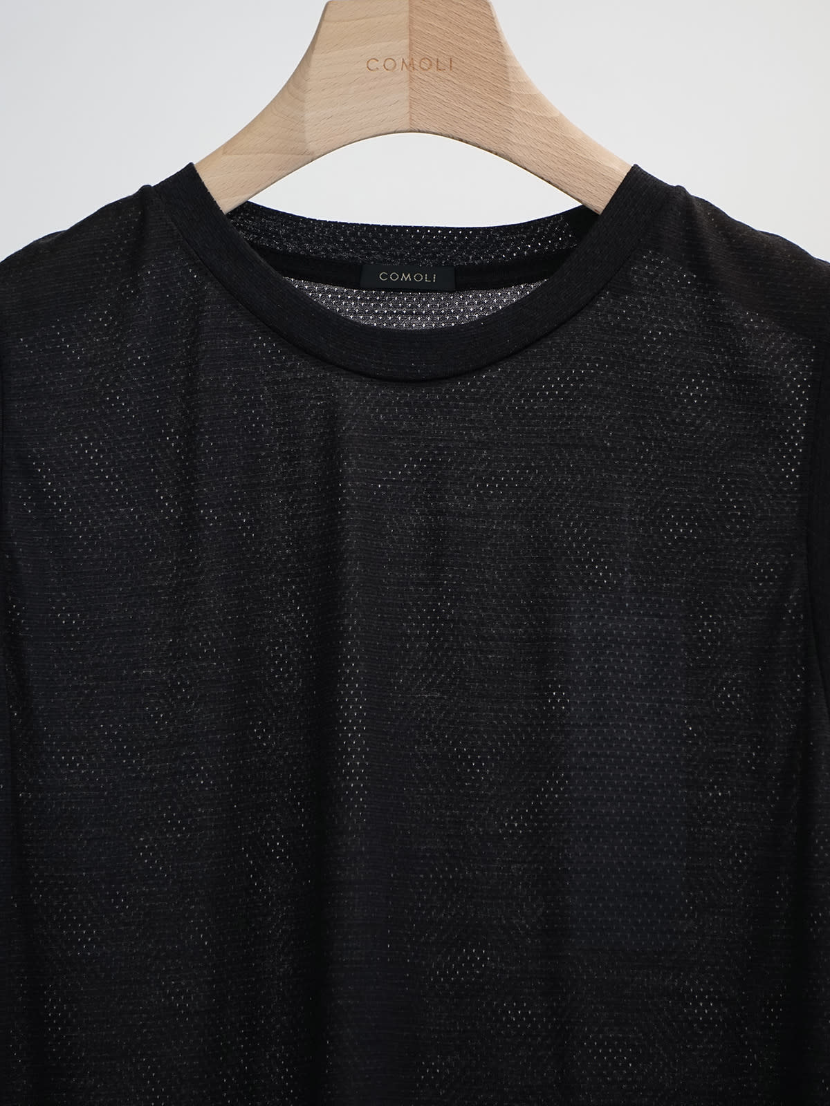 wool mesh sleeveless t-shirt b3