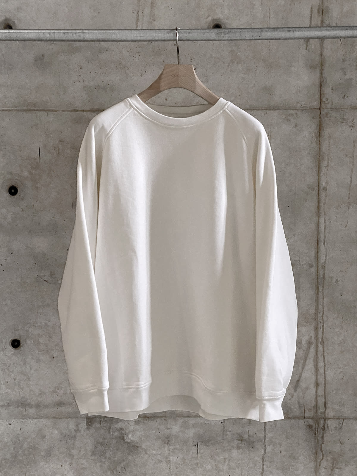 cotton sweat crew neck x1