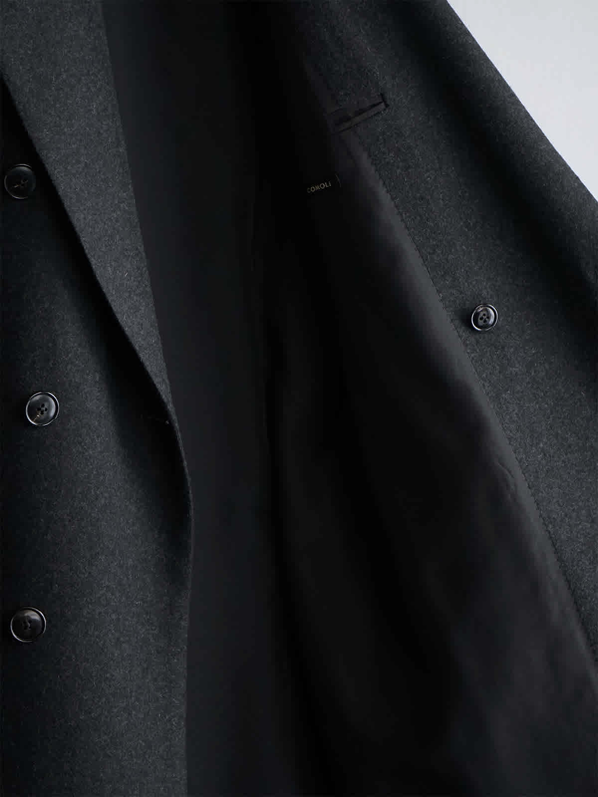 cashmere double chester coat c8