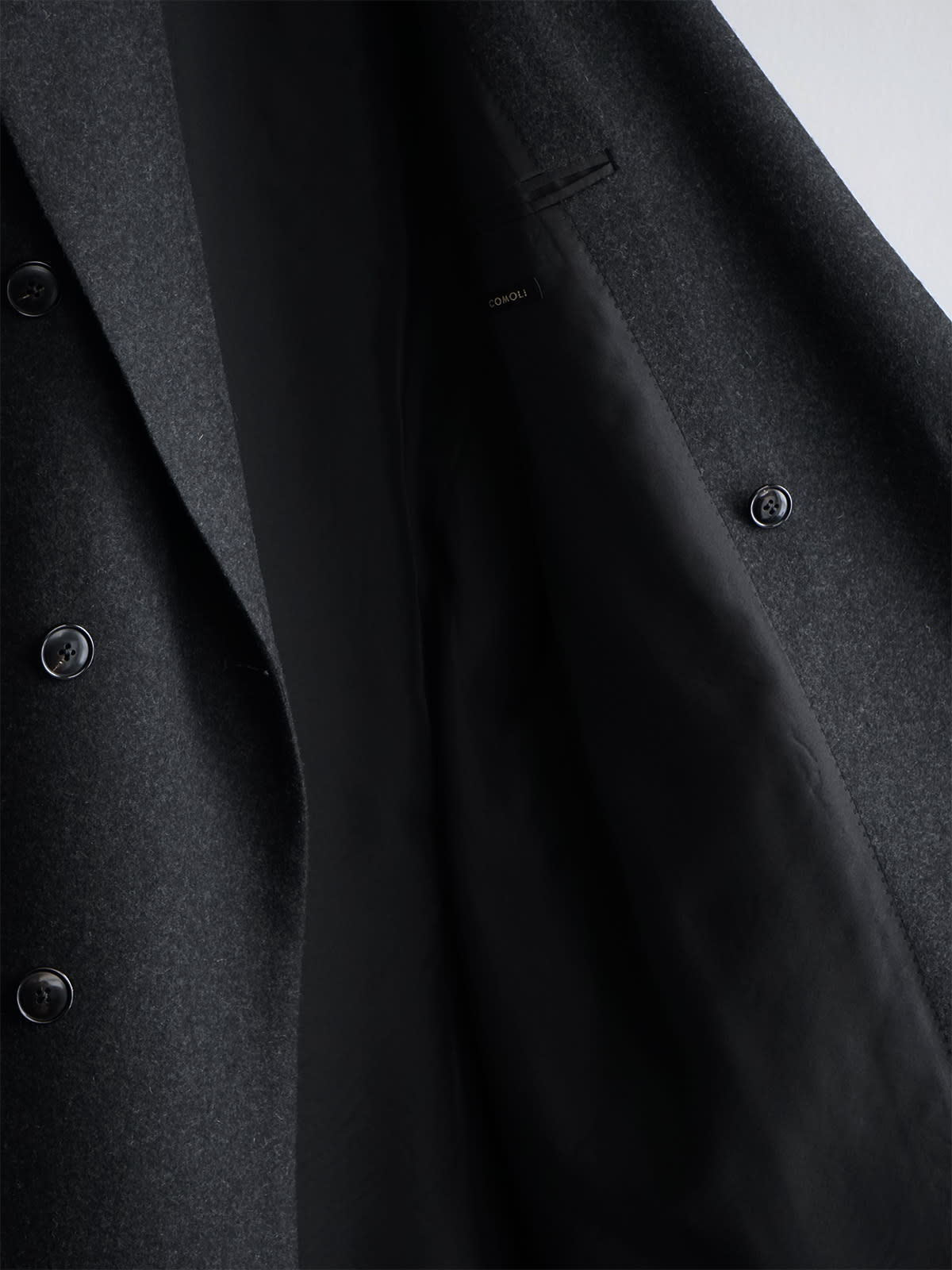 cashmere double chester coat c8