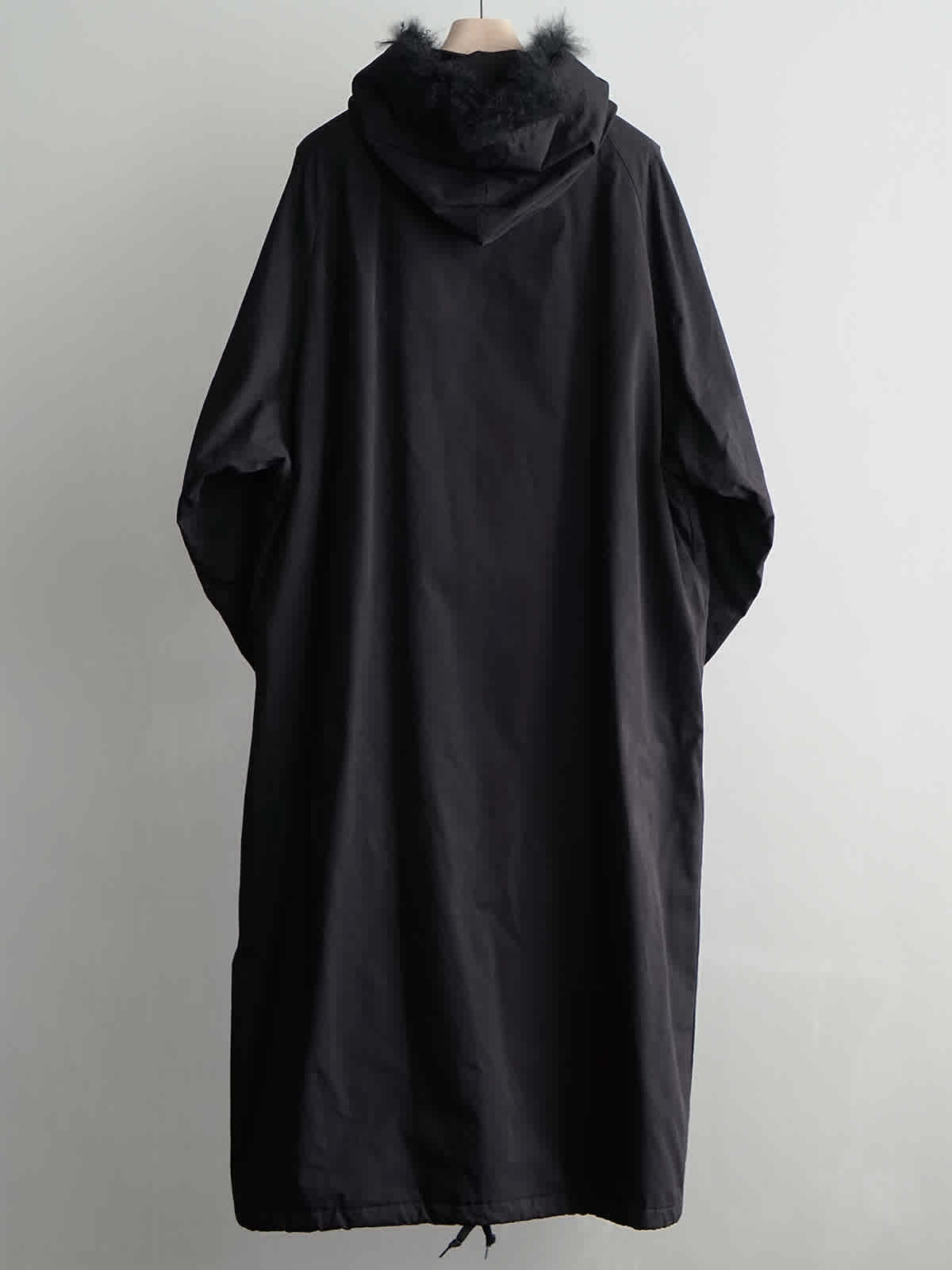 hooded long coat c2