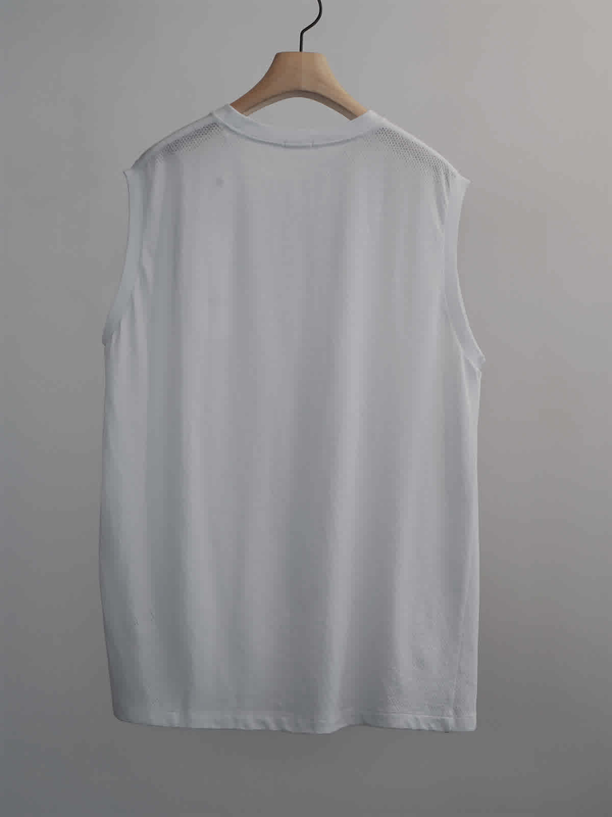 cotton mesh sleeveless t-shirt b4