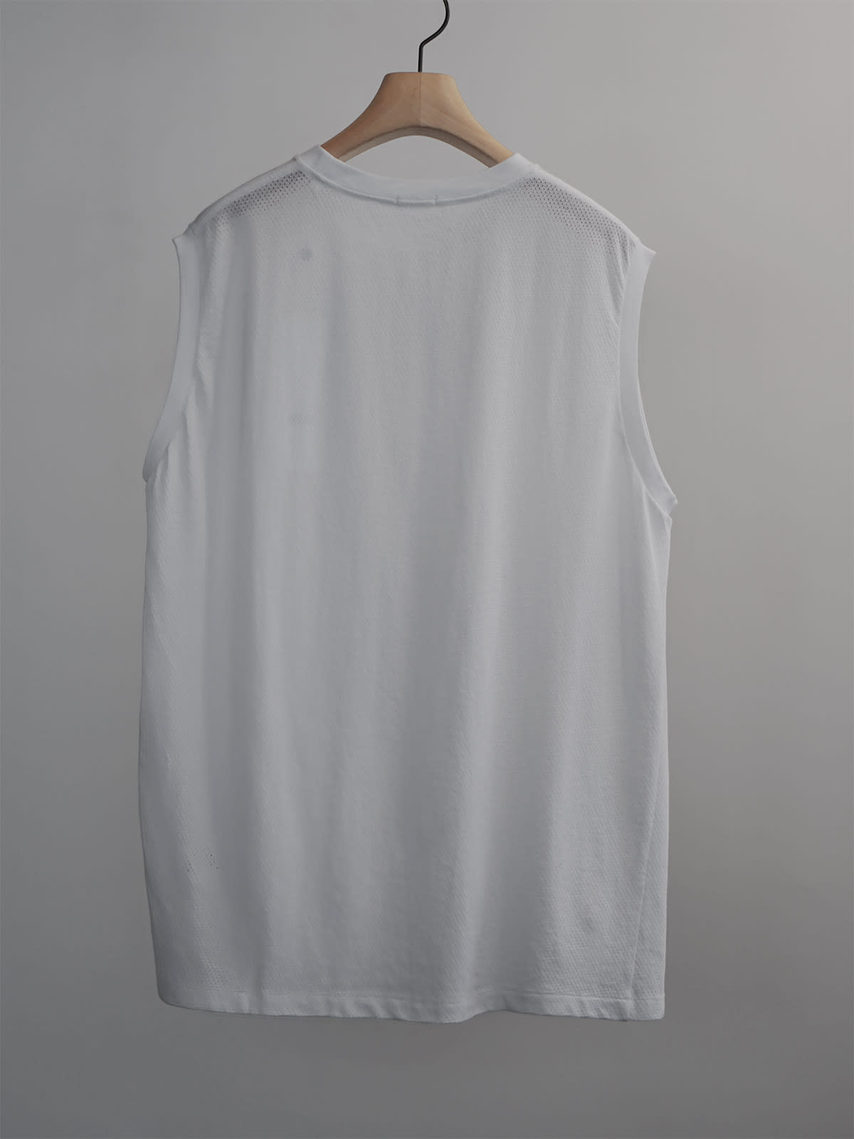 cotton mesh sleeveless t-shirt b4
