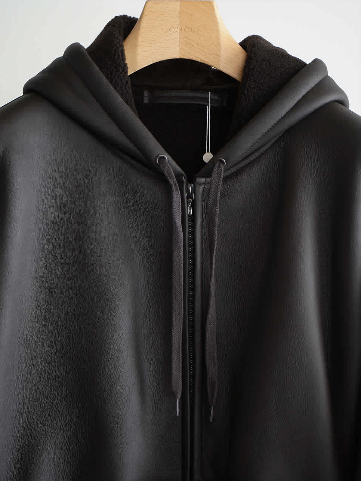 sheep skin zip parka(mouton) c3