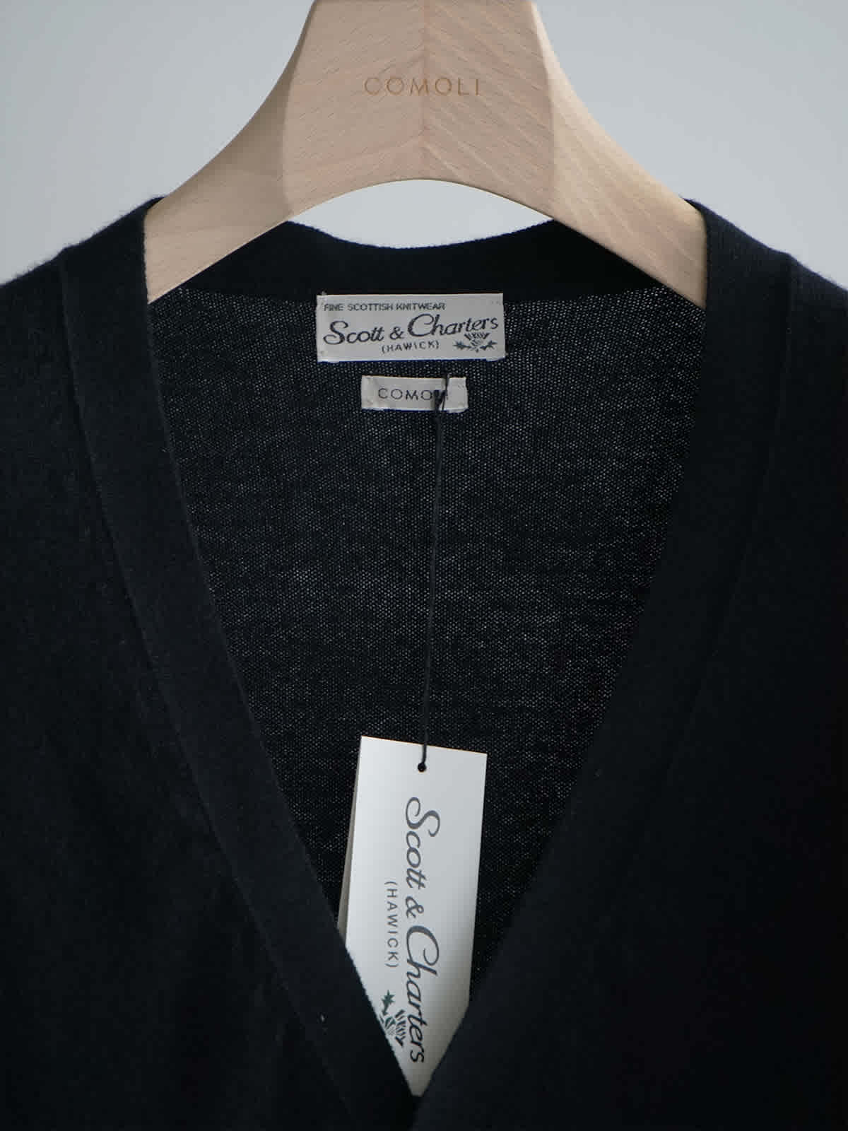 scott charters comoli vneck cardigan c9