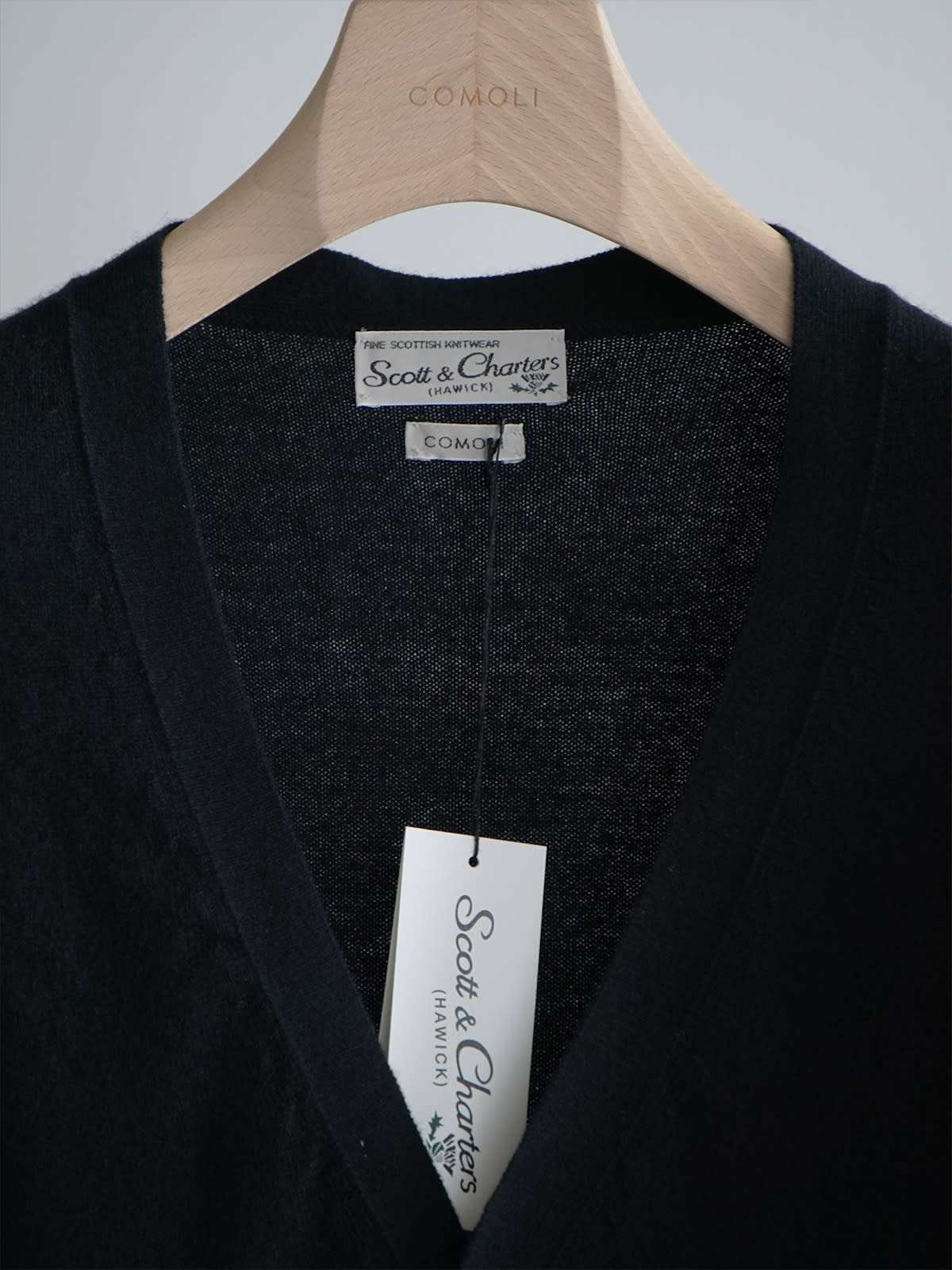 scott charters comoli vneck cardigan c9