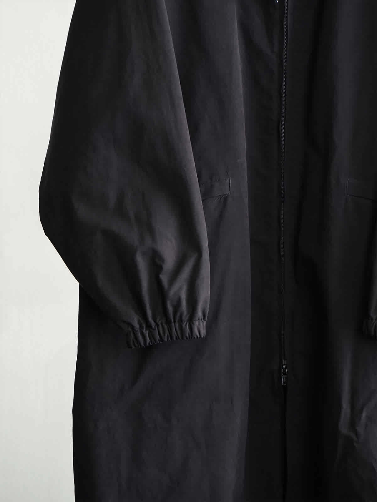 hooded long coat c5