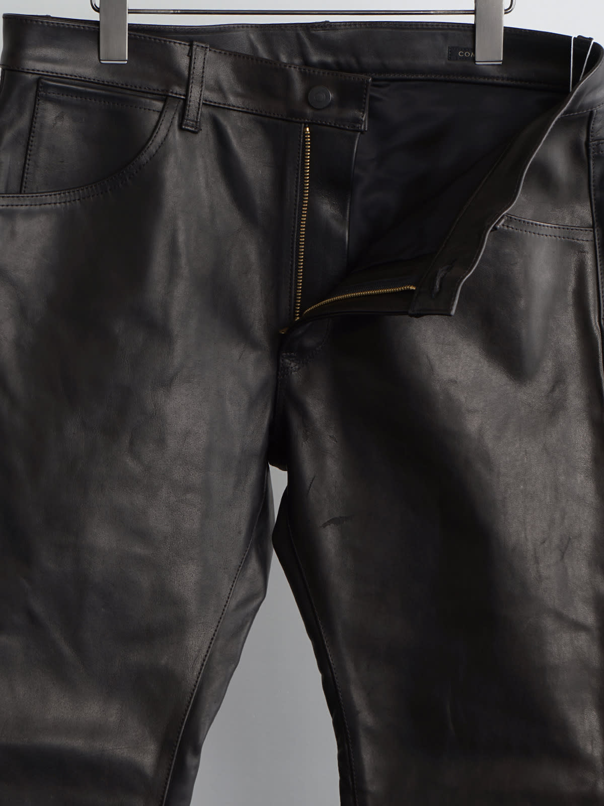 leather 5p pants c4
