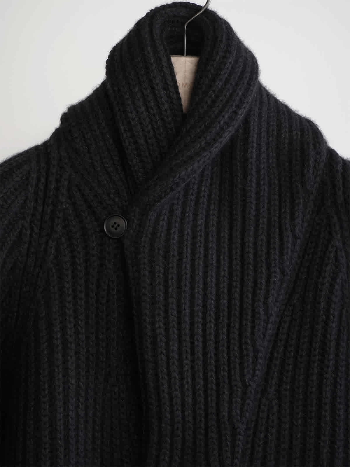 cashmere washi shawl collar knit jacket c6