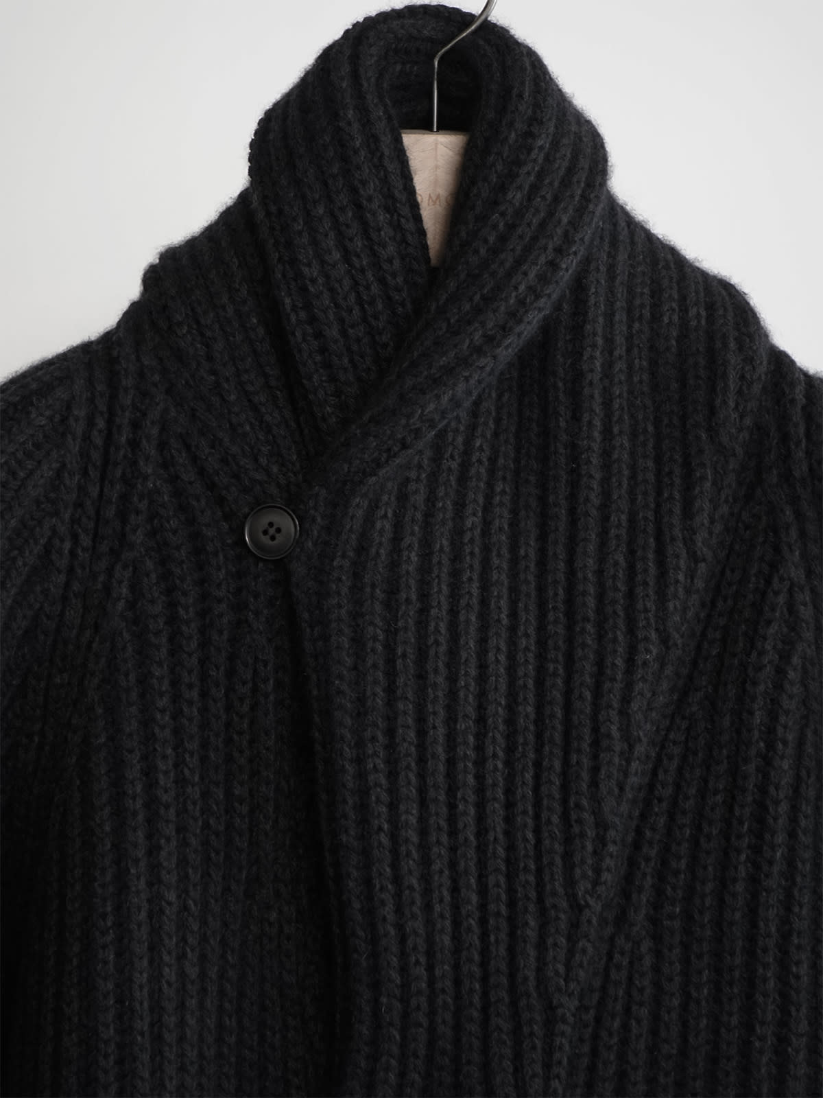 cashmere washi shawl collar knit jacket c6