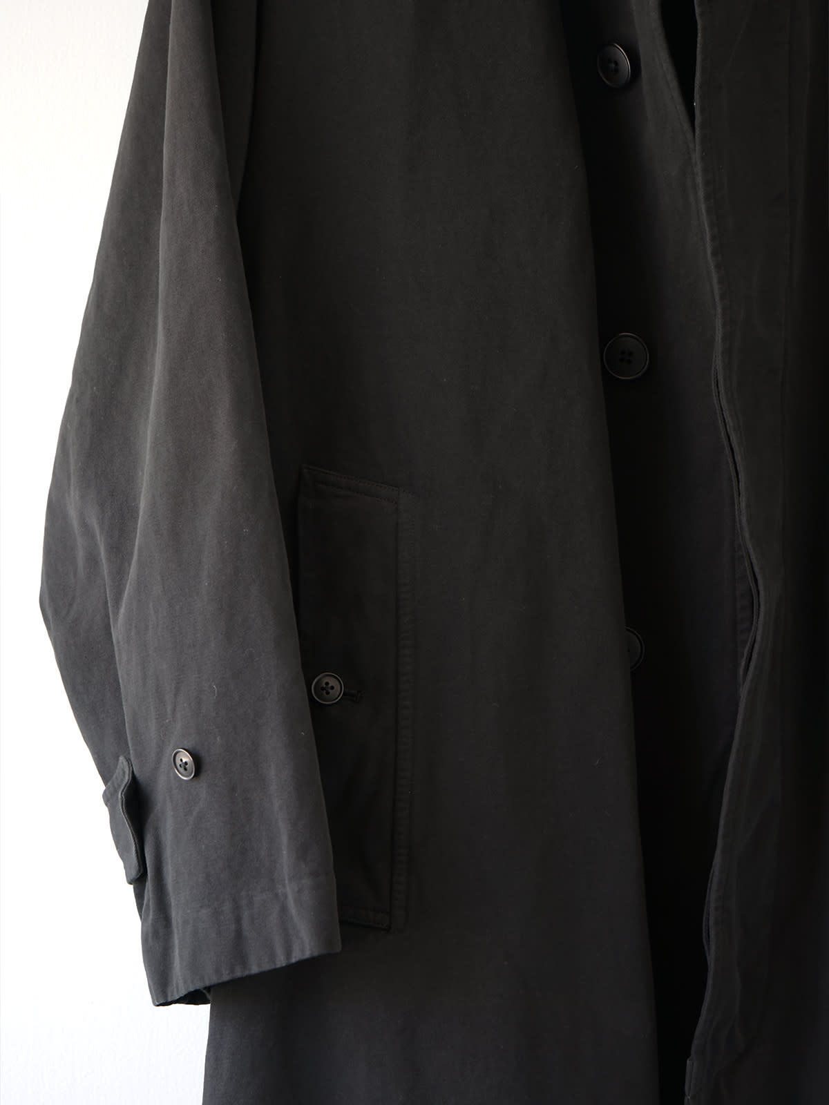 garment dyed bal collar coat a9