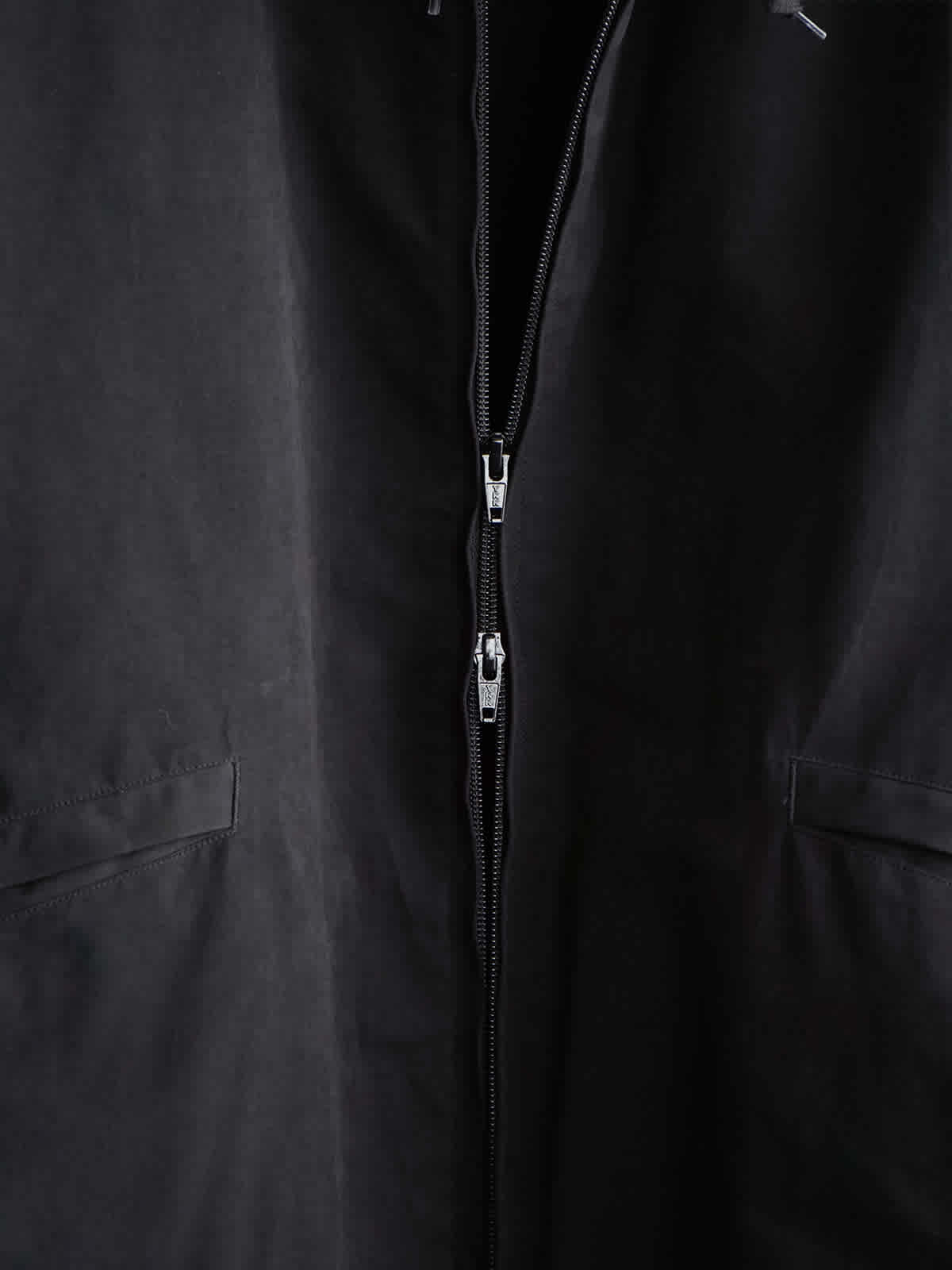 hooded long coat c8