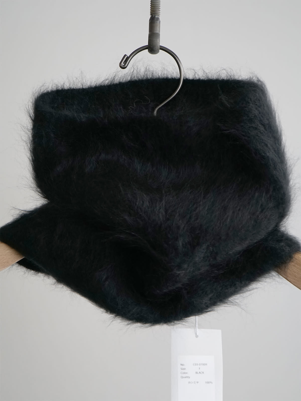 cashmere fur neck warmer c3