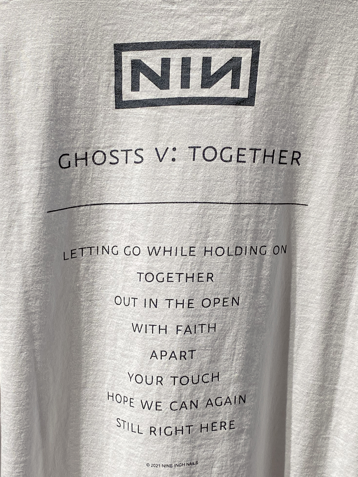 4657様専用COMOLI x Nine Inch Nails Ghosts-