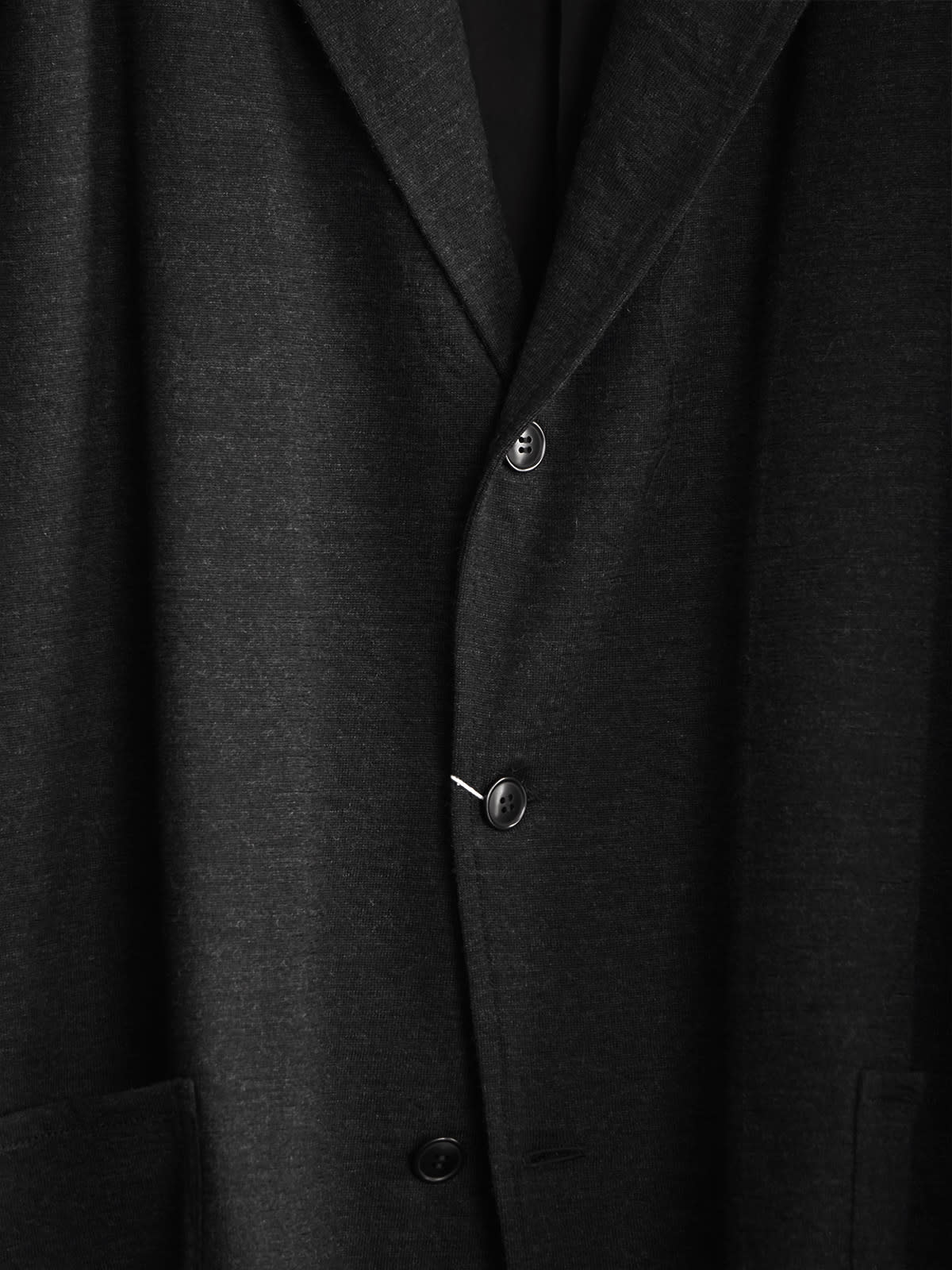 wool knit jacket c6