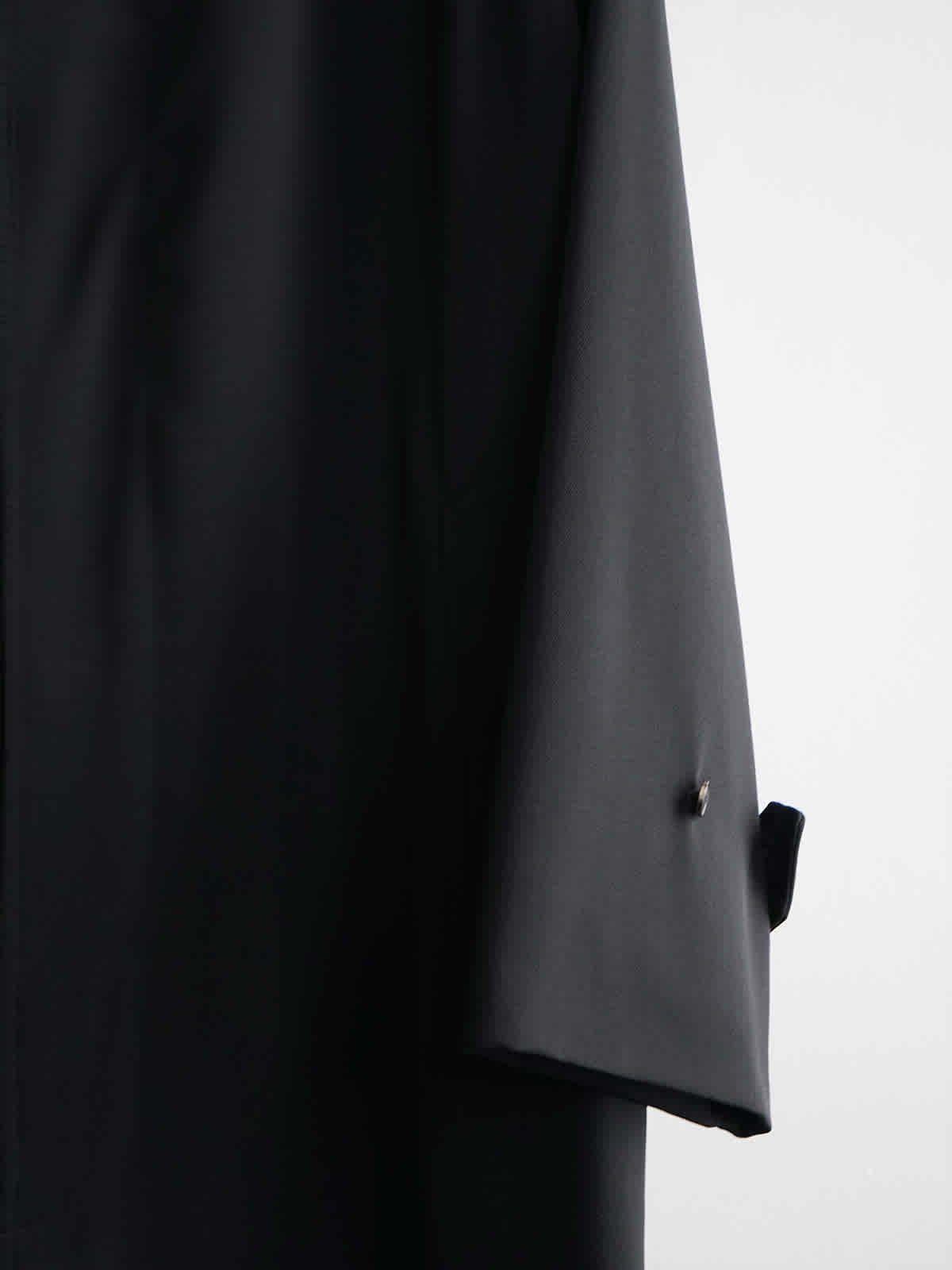 wool gabardine bal collar coat c8