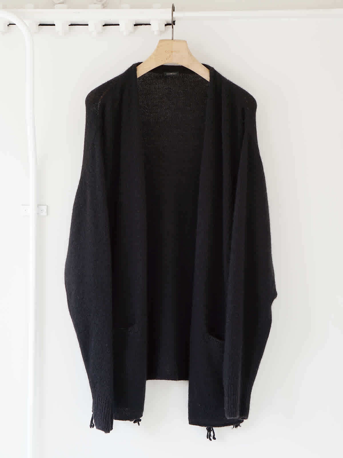 cashmere garment dyed cardigan a1