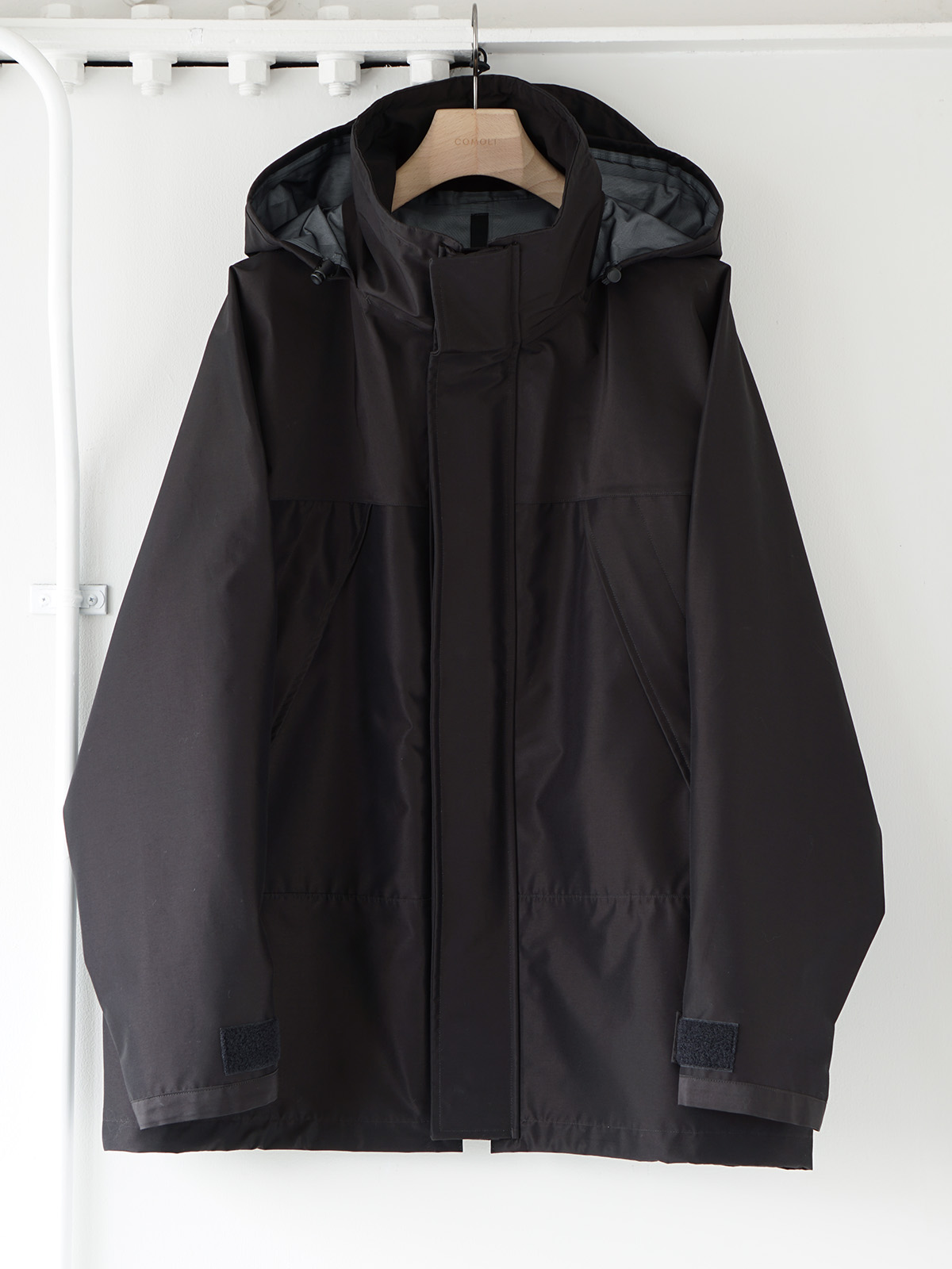 COMOLI 23AW 3 Layer Cotton Silk Parka - www.buyfromhill.com